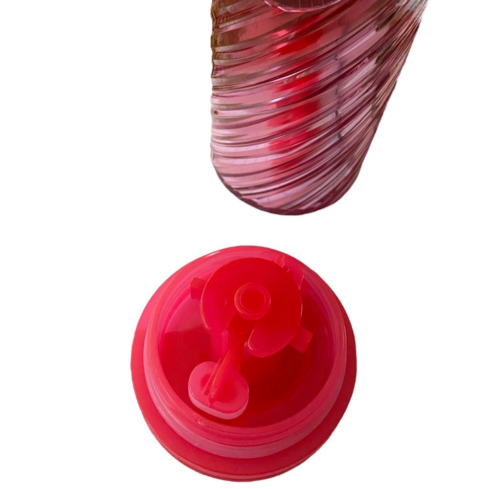 Starbucks Red Foil Swirl Cup 16 Oz New 2023 - Picture 3 of 7